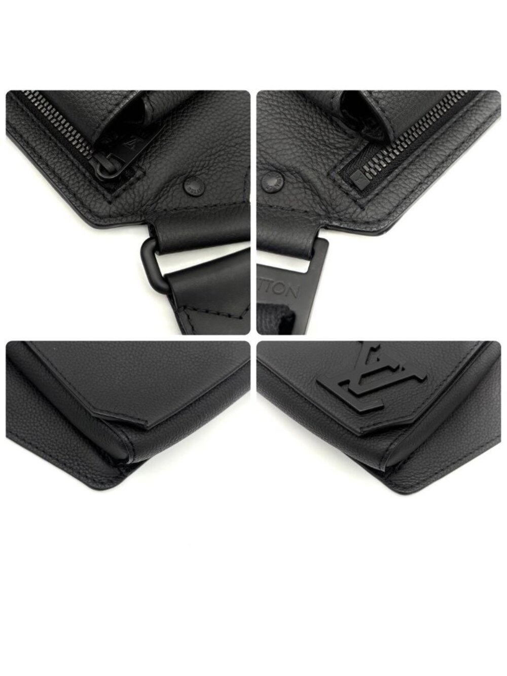 ★SOLD★ Louis Vuitton Aerogram Takeoff Sling Bag Noir - Picture 8 of 11